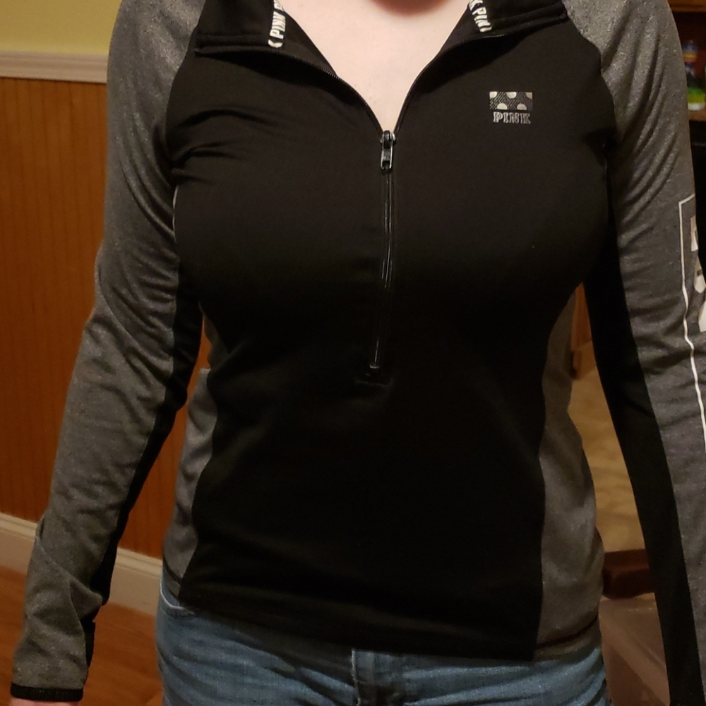 VS PINK brand half zip top - Picture 4 of 13